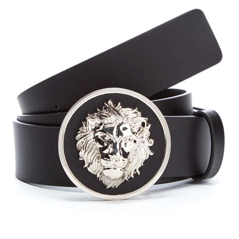 versus versace belt black|black Versace belt men.